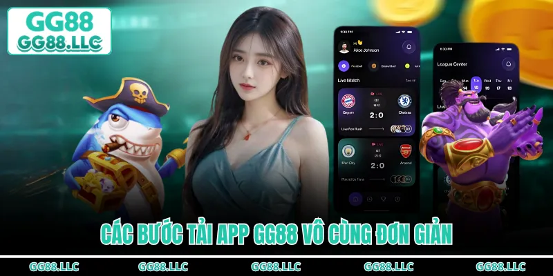 Các bước tải app GG88 vô cùng đơn giản